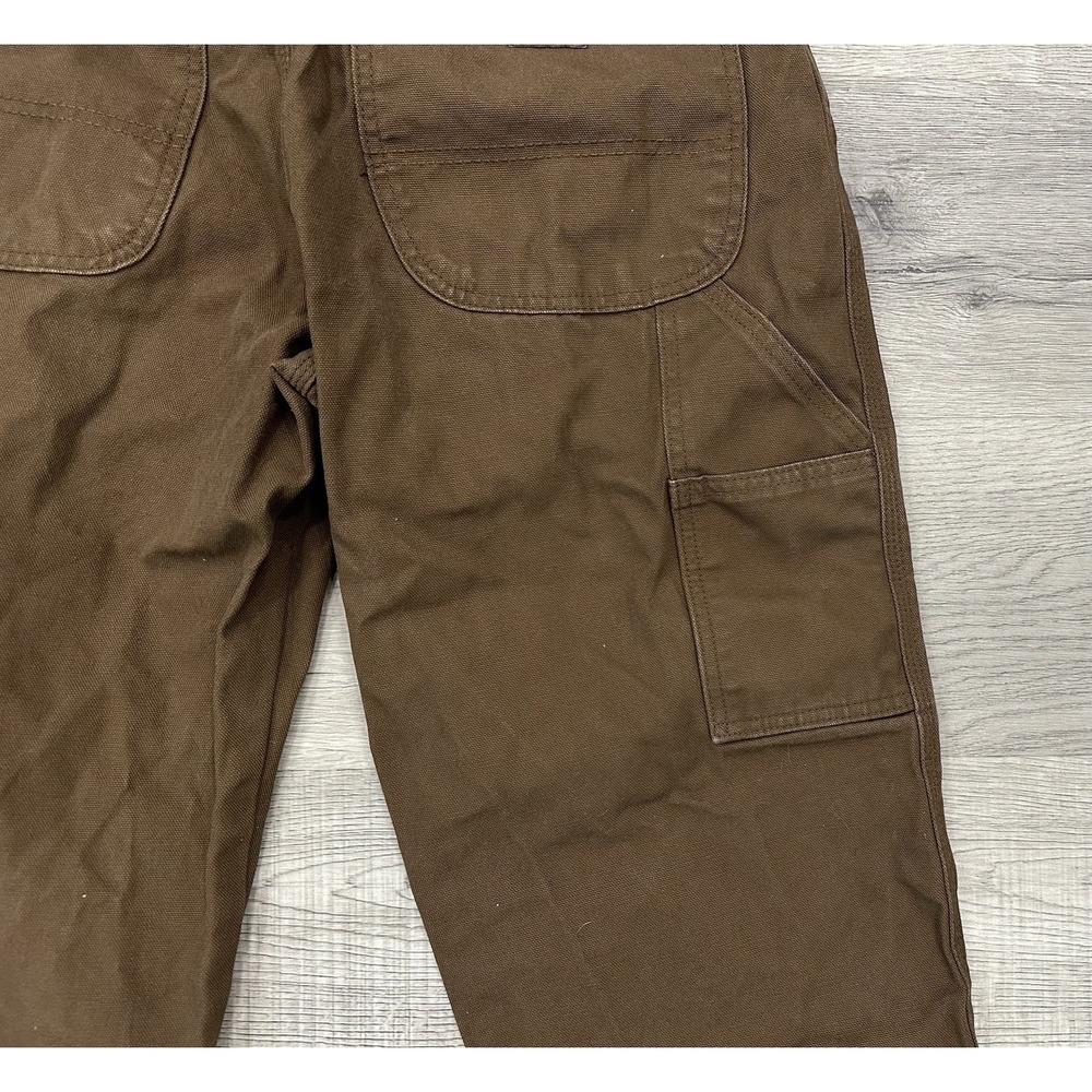 Dickies Carpenter Jeans Relaxed Fit 32x30 Straight Brown Utility NWOT - Picture 10 of 11